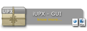 iUPX Gui for Mac OS X