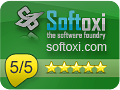 Softoxi 5/5 editors rating award