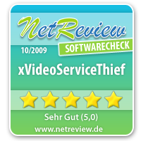 xVideoServiceThief NetReview 5/5 award